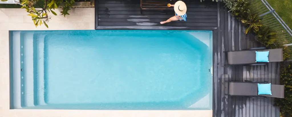 Relax around your own pool