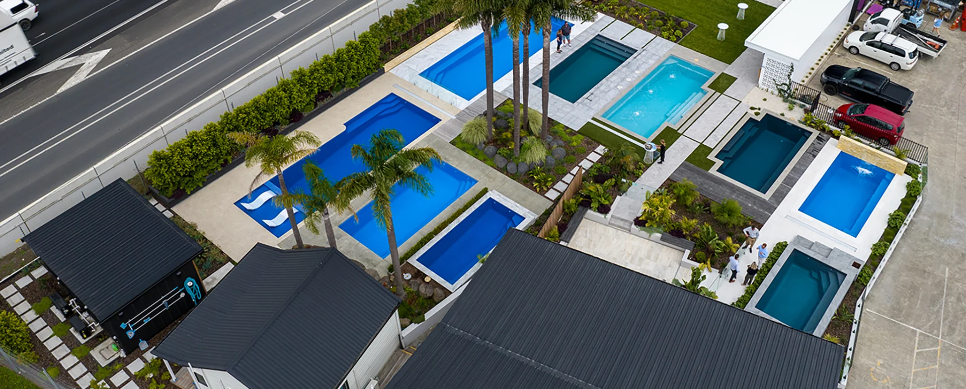 The PoolHouse Display Centre – the largest in New Zealand